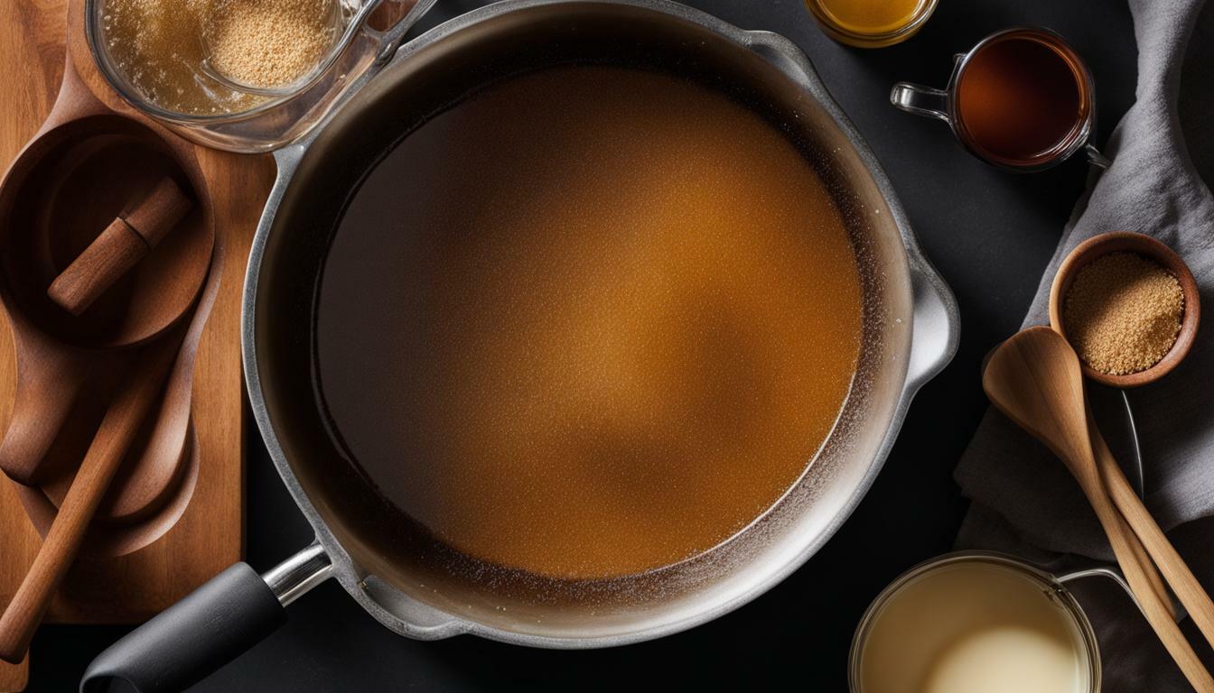 how to make brown sugar syrup