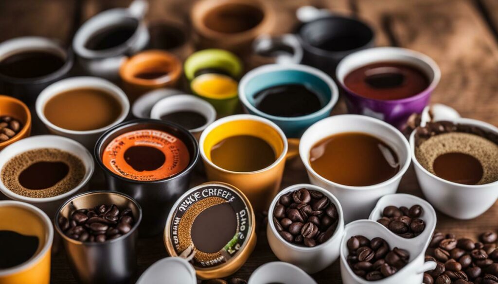 instant coffee k cups